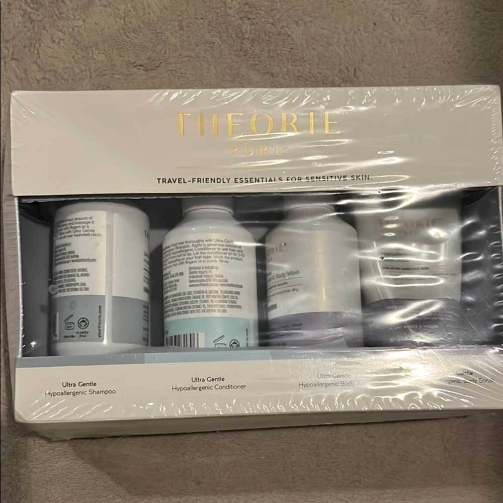 Purple Travel-Friendly Skincare Set